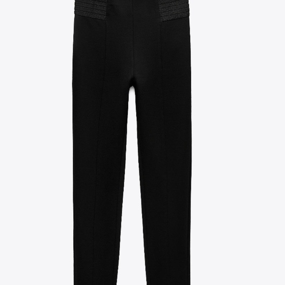 Black thick material leggings XL - Picture 2 of 8